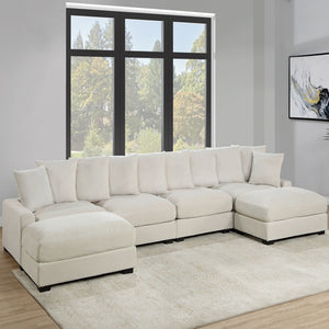 Modular Seating With Pillows