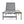 Waterloo Chaise Lounge with Attached Wood Side Table, Set of 2