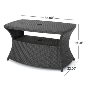 Berkeley Chaise Lounge Side Table