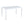 4 Piece Set Of Modern Striped Color- Blocking Single Chairs With Long Table