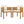 Outdoor Dining Chairs With Rope Handles (Set of 2)
