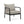 Leora Modern Minimalist Round Tube Sofa Chair with Cushions