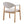 Upholstered Dining Chairs with Curved Back