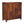 Solid Wood Aspen Cabinet, 2 Shelves, 4-Drawers