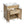 Bathroom Vanity With Handwoven Rattan Doors, Resin Basin - Natural Wood