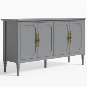 Vintage Buffet Cabinet With Adjustable Shelves