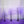 3 Pc Illuminated Halloween Tree with Purple LED Glow