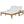 TREXM Outdoor Double Lounge Chair with 5-Position Adjustable Backrest