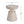 Outdoor / Indoor Lightweight Concrete Side Table, Travertine - Beige