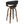 Swivel Bar Stool Elegant Design With Upholstery - Walnut
