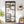 6 Tier, 8 Shelf Etagere Bookcase Storage Display Rack For Living Room - Rustic Brown
