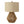 Transitional Rope Table Lamp with Beige Linen Shade