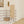 Tall Floating Bathroom Side Cabinet, Wall Mounted Single Door Storage - Light Oak