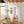 Retro Style 75'' Tall Display Shelf With Cabinet For Hallways Living Room Kitchen - White