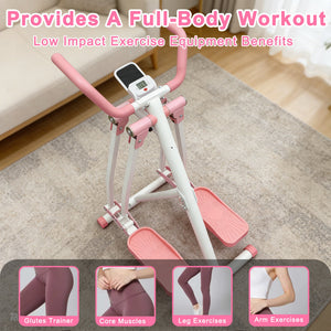 Air Walk Elliptical Machine - Foldable Cardio Cross Trainer