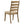 Kent - 5 Piece Dining Table Set With Upholstered Chairs - Brown Oak