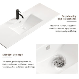 Bathroom Sink, Countertop Wash Basin For Bathroom