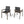 Belfast Dining Chair with Acacia Wood Frame and Mesh Seating (Set of 2)