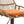 Modern Swivel Bar Stools Adjustable Counter Chairs With Footrest (Set of 2)