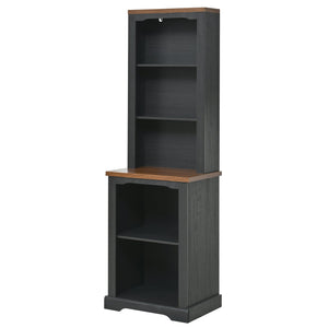 ON-TREND Two-Piece Elegant Freestanding Tall Cabinet