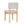Dining Table Set With 6 Upholstered Chairs, Rectangular Table With Cutout Legs
