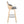 Stella - Contemporary Fixed Height Barstool With Swivel Square Footrest (Set of 2)