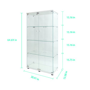 Tempered Glass Display Cabinet