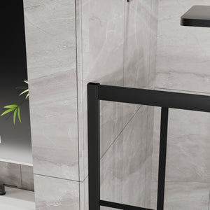 Goodyo Corner Shower Door - 36" D x 36" W x 72" H
