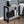 Accent Side Table Narrow Small 2-Tier Contemporary Modern