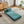 Convertible Floor Sofa Bed With Fixed Shape Frame For Living Room