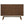 Dresser 6 Drawer - Dark Brown / White