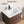 Vessel Sink Top With Overflow Drain - Milk White