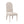 Wynsor Fabric & Antique Champagne Finish Side Chair (Set of 2)