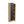 Tall Freestanding Bathroom Side Cabinet With Single Door & 4 Tier Open Shelves - Black / Light Oak / White