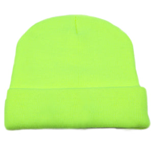 Unisex 5 LED Knitted Beanie Winter Warm Hat Camping Jogging Running Cap Headlamp
