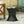 Outdoor Side Table, Wave Design End Table