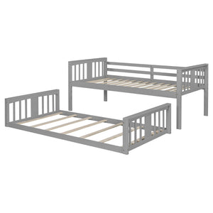 Solid Construction Bunk Bed & Ladder