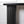 Fluted Cylinder Console Table - Black