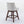 Counter Height Swivel Barstools, 26'' H Seat Height Upholstered Bar Stools (Set of 2), Fabric