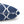 4 Pack Outdoor Lumbar Pillow with Inserts - Navy Trellis