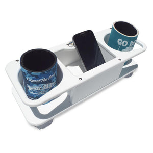 Deep Blue Marine MB-2 Double Cup Holder w/Suction Cups - TRAPSKI