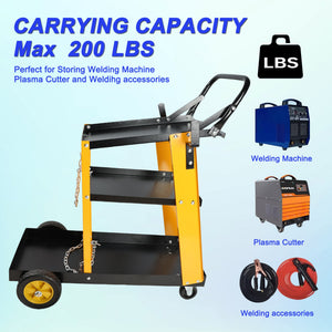 Multi Function 3 Tier Welding Cart