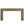 Console Table With Vertical Slat Legs For Entryway - Rustic Brown