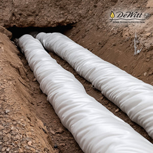 DeWitt .55 Oz Septic Fabric with Non Woven Polypropylene Material, 4' x 300' - TRAPSKI