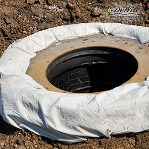 DeWitt .55 Oz Septic Fabric with Non Woven Polypropylene Material, 4' x 300' - TRAPSKI