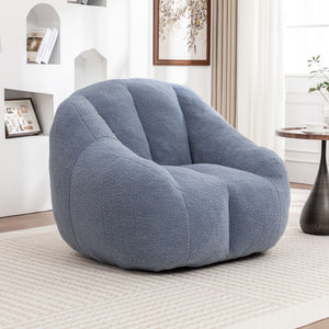 Comfy Bean Bag Chair with Memory Foam Filler - Tufted Soft