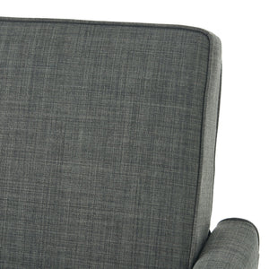 Upholstered Push Back Recliner Chair For Living Room