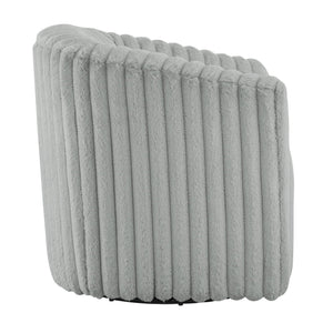 Alexa - Barrel Swivel Chair - Gray