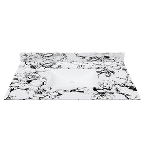 43"x22" Bathroom Vanity Top with Undermount Sink