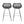 Outdoor Rattan Bar Chair With Metal Legs